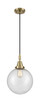 Innovations - 447-1P-AB-G204-10 - One Light Mini Pendant - Caden - Antique Brass
