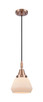 Innovations - 447-1P-AC-G171 - One Light Mini Pendant - Caden - Antique Copper