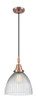 Innovations - 447-1P-AC-G222 - One Light Mini Pendant - Caden - Antique Copper