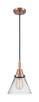 Innovations - 447-1P-AC-G42 - One Light Mini Pendant - Caden - Antique Copper