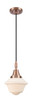 Innovations - 447-1P-AC-G531 - One Light Mini Pendant - Caden - Antique Copper