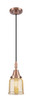 Innovations - 447-1P-AC-G58 - One Light Mini Pendant - Caden - Antique Copper