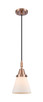 Innovations - 447-1P-AC-G61 - One Light Mini Pendant - Caden - Antique Copper