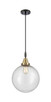 Innovations - 447-1P-BAB-G204-12 - One Light Pendant - Caden - Black Antique Brass Innovations - 447-1P-BAB-G204-12 - One Light Pendant - Caden - Black Antique Brass