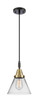 Innovations - 447-1P-BAB-G42 - One Light Mini Pendant - Caden - Black Antique Brass