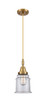 Innovations - 447-1P-BB-G182 - One Light Mini Pendant - Caden - Brushed Brass
