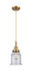 Innovations - 447-1P-BB-G184 - One Light Mini Pendant - Caden - Brushed Brass