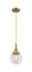 Innovations - 447-1P-BB-G202-6 - One Light Mini Pendant - Caden - Brushed Brass