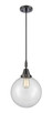 Innovations - 447-1P-BK-G202-10 - One Light Mini Pendant - Caden - Matte Black