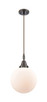 Innovations - 447-1P-OB-G201-10 - One Light Pendant - Caden - Oil Rubbed Bronze Innovations - 447-1P-OB-G201-10 - One Light Pendant - Caden - Oil Rubbed Bronze