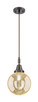 Innovations - 447-1P-OB-G208-8 - One Light Mini Pendant - Caden - Oil Rubbed Bronze