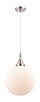 Innovations - 447-1P-PN-G201-12 - One Light Mini Pendant - Caden - Polished Nickel
