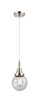 Innovations - 447-1P-PN-G204-6 - One Light Mini Pendant - Caden - Polished Nickel