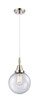 Innovations - 447-1P-PN-G204-8 - One Light Pendant - Caden - Polished Nickel Innovations - 447-1P-PN-G204-8 - One Light Pendant - Caden - Polished Nickel