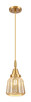 Innovations - 447-1P-SG-G146 - One Light Mini Pendant - Caden - Satin Gold