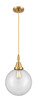 Innovations - 447-1P-SG-G202-10 - One Light Mini Pendant - Caden - Satin Gold