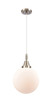 Innovations - 447-1P-SN-G201-10 - One Light Mini Pendant - Caden - Brushed Satin Nickel
