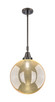 Innovations - 447-1S-OB-G208-12 - One Light Mini Pendant - Caden - Oil Rubbed Bronze