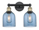 manufacturer_finish:Black Antique Brass|manufacturer_glass:Blue|light_output:220.00lm|color_temperature:2200K|cri:99