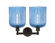 Edison Two Light Bath Vanity (616-2W-OB-G559-8BL)