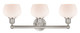 Edison Three Light Bath Vanity (616-3W-SN-G91)