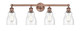 Innovations - 616-4W-AC-G394 - Four Light Bath Vanity - Edison - Antique Copper