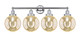 Innovations - 616-4W-PC-G208-8 - Four Light Bath Vanity - Edison - Polished Chrome