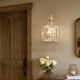 Laurent Two Light Wall Sconce (0885-2W AI)