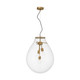Drop Three Light Pendant (2088-20P BCB-CLR)