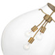 Drop Three Light Pendant (2088-20P BCB-CLR)