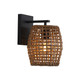 Weavelight One Light Wall Sconce (3000-1W NB-MAW)
