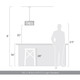 Simbolo Three Light Pendant (4501-3P AM)