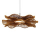 Golden - 6300-24 LAT - LED Pendant - Whisper - Latte Rope