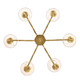 Cheshire Six Light Chandelier (7008-6 VG-WY)