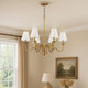 Cheshire Six Light Chandelier (7008-6 VG-WY)