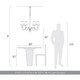 Cheshire Six Light Chandelier (7008-6 VG-WY)