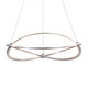 Golden - 7916-24 SNC - LED Chandelier - Spirale - Satin Nickel