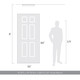 Ondulada LED Flush Mount (9518-20 SNB-SMK)