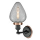 Franklin Restoration One Light Wall Sconce (203BK-BPAC-HRAC-G165)