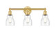 Innovations - 616-3W-SG-G394 - Three Light Bath Vanity - Edison - Satin Gold