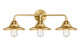 Innovations - 288-3W-SG-M4-SG - Three Light Bath Vanity - Nouveau 2 - Satin Gold
