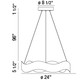 Vaughan LED Pendant (31783-019)
