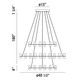 Netto LED Chandelier (33726-014)