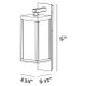 Architectural Outdoor LED Wall Mount (34125-014)