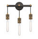 Innovations - 444-3W-BAB - LED Bath Vanity - Ellis - Black Antique Brass