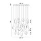 Arlington LED Chandelier (35911-012)