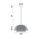 Kenmore LED Pendant (35945-017)