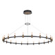 Eurofase - 37045-012 - LED Chandelier - Albany - Brass-Black Mix