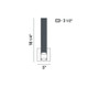 Admiral LED Wall Sconce (37052-010)