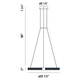 Admiral LED Pendant (37053-017)